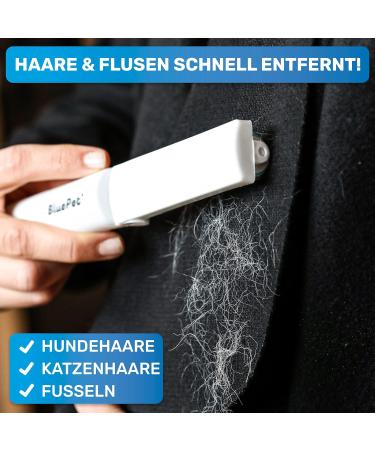 Bluepet 3x Widerverwendbare Mini Lint Roll - Sustainable Animal Hair Remover for Dog & Cat Hair - Washable & Portable - Perfect for Travel - Buy Online on GoSupps.com