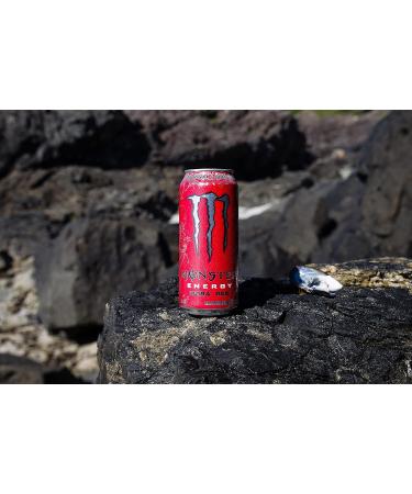Monster Energy Ultra Red 473mL Cans Pack of 12 - Buy Online on GoSupps.com