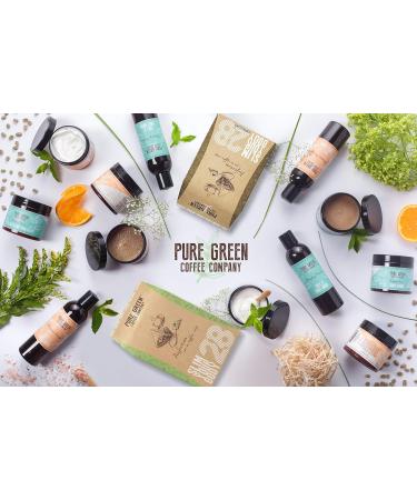 Hydrating and Nourishing Mask For Your Face and Body by Pure Green Coffee Company. Mint Freshness Enriched in Green Coffee for Intense Moisturised Skin Vegan Friendly. 200ml jar - Buy Online on GoSupps.com