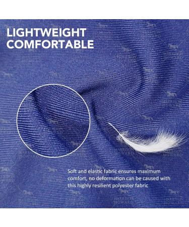 Buy Harrison Howard Stretchable UV Protection Fly Mask - Extra-Full Dark Blue with Full Visibility & Ventilated Earmiths - Ideal for Horses - Buy Online on GoSupps.com