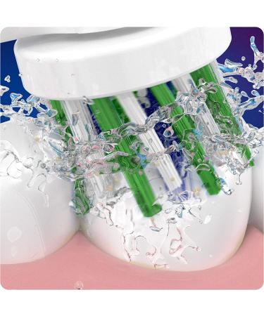 Oral-B CrossAction Toothbrush Head - 4 Pack with CleanMaximiser Technology - Buy Online on GoSupps.com