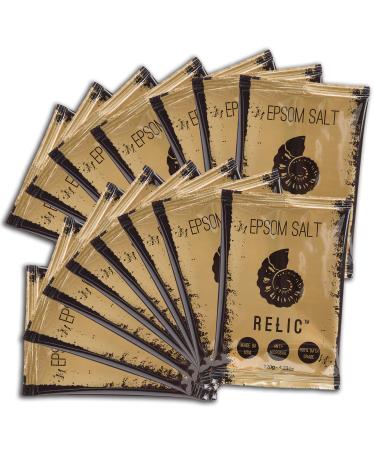 Chameleon Colors Relic Epsom Bath Salts, Pure Epsom Single-Use 120 Gram Packets, Pack of 15