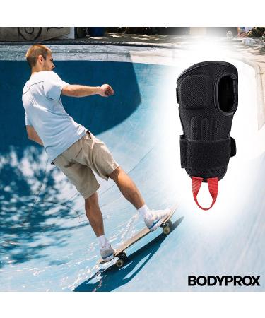 BODYPROX Impact Wrist Guards (1 Pair) | Small Size for Snowboarding, Skating, Rollerblading | Sports Protection - Buy Online on GoSupps.com