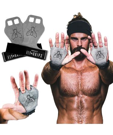 JerkFit Fly Grips, Hand Grips for Cross Training, Soft Vegan Lightweight Weight Lifting Gloves with Grip for Pull Ups, Powerlifting, Gymnastics, and WOD, Prevent Rips and Blisters Medium
