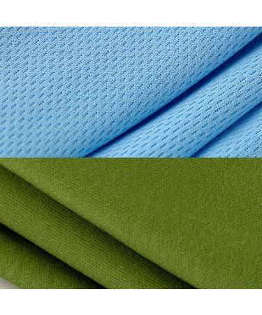 Spring Summer Dog Shirt - Light Vest for Puppies | Dwarf Prints | Party-Ready T-Shirt (Large Blue/Green) - Buy Online on GoSupps.com