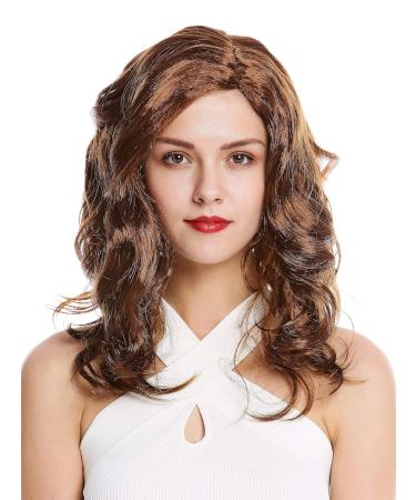 WIG ME UP 90831-ZA6A Long Wavy Brown Wig for Ladies - Perfect for Carnival & Everyday Wear - Buy Online on GoSupps.com