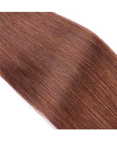 Buy 100% Remy Keratin Bonding Hair Extensions - #33 Red Brown 60cm 300 Strands | High-Quality U-Tip Extensions by Novon - Buy Online on GoSupps.com