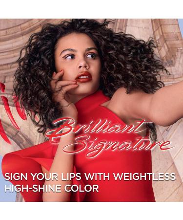 L'Or al Paris Brilliant Signature Be Captivating Lip Gloss 0.21 Fl Oz - Long-Lasting Shine and Color - Pack of 1 - Buy Online on GoSupps.com