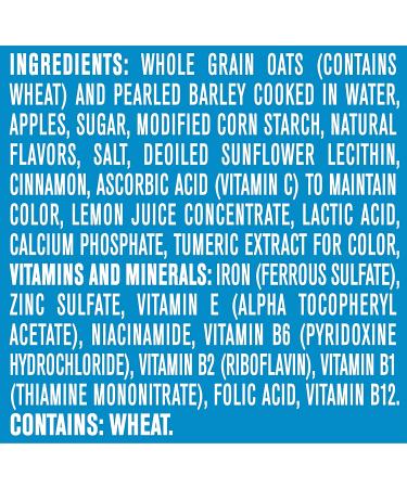 Gerber Baby Cereal Oatmeal & Barley Apple Cinnamon 4.5 oz Trays (Pack of 8) - Buy Online on GoSupps.com