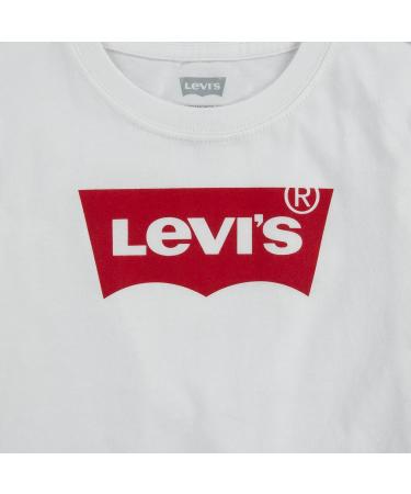 Levi's Kids LVB S/S Batwing Tee - Baby Boys 18M White | Shop Now - Buy Online on GoSupps.com