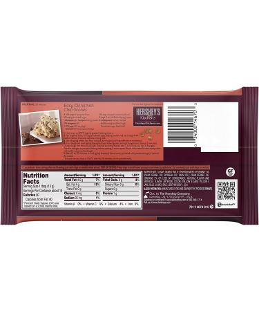 Hershey's Cinnamon Baking Pieces 10-Ounce Bags - Pack of 12 | Delicious Baking Ingredient - Buy Online on GoSupps.com