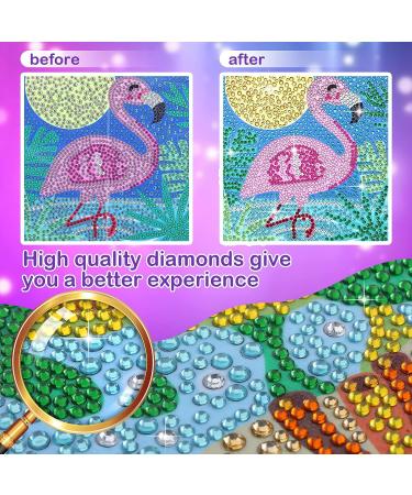 Kids Animal Diamond Painting Kit - 8 Pieces | Easy DIY Crystal Art for Home Decor (Classic Style) - Buy Online on GoSupps.com