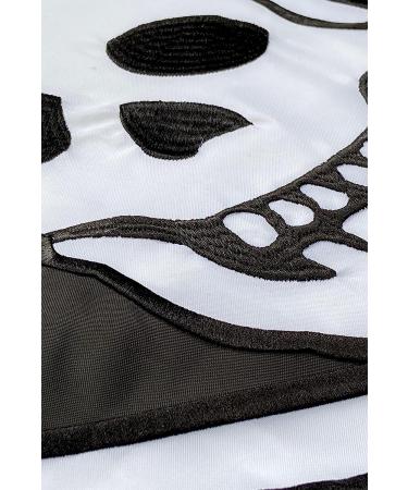 Pirate Flag - 3X5 Ft Outdoor Nylon Jolly Roger Banner Double Sided Embroidery, Brass Grommets, Boat Use | Calico Jack Style - Buy Online on GoSupps.com