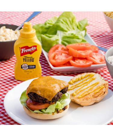 French's Classic Yellow Mustard 225ml Mustard 225 ml (Pack of 1) - Buy Online on GoSupps.com
