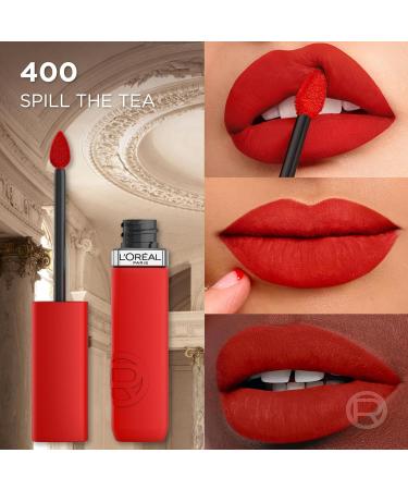 L'Or al Paris Infallible Matte Liquid Lipstick - Shade 400 Spill The Tea - Buy Online on GoSupps.com