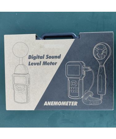Holdpeak 826A Anemometer - Digital Wind Speed & Temperature Meter with Data Logger | / | Max/Min/Average/Current | Yellow - International Shipping Available - Buy Online on GoSupps.com