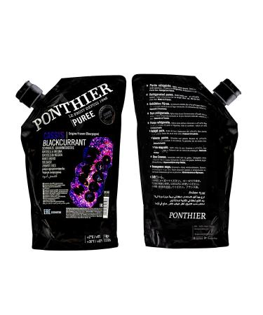 Buy Food-United Black Currant Puree 4x1kg - Premium Cassis for Smoothies Sorbets & Toppings - International Shipping Available - Buy Online on GoSupps.com