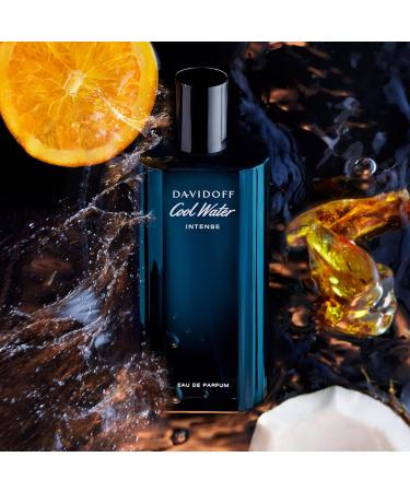 Davidoff Cool Water Eau de Parfum Intense Ambery Men's Cologne With Notes of Green Mandarin Coconut Water & Amber Long Lasting Fragrance 2.5 Fl Oz (Pack of 1) - Buy Online on GoSupps.com