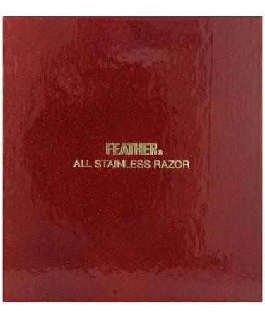 Feather Stainless Steel Double Edge Razor AS D2 | Premium Razor for a Smooth Shave - Buy Online on GoSupps.com