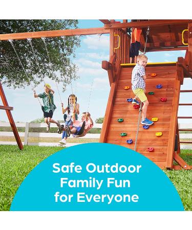 Jungle Gym Kingdom Swing Set Hangers - Heavy Duty Brackets with Snap Hooks - Indoor/Outdoor Hardware 2 Pack - Buy Online on GoSupps.com