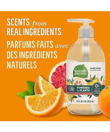 Seventh Generation Fresh Citrus Hand Wash - 12 Ounce (12 Fl Oz) - Buy Online on GoSupps.com