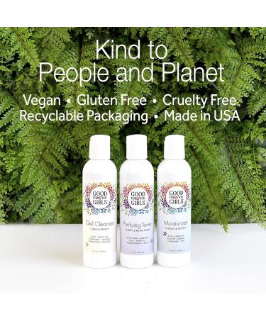 Good For You Girls Three Step Skincare Gift Set - Gel Cleanser Purifying Toner & Moisturizer | International Shipping - Buy Online on GoSupps.com