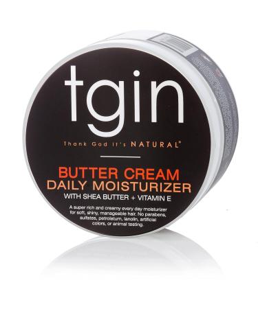 tgin Butter Cream Daily Moisturizer & Honey Miracle Hair Mask Duo - 12 Oz (Pack of 2) for Dry, Curly Hair - Type 3c and 4c - Deep Conditioning Styler - Buy Online on GoSupps.com
