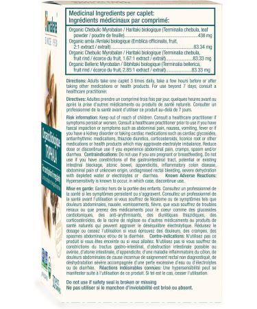 Himalaya Herbs Triphala 30 ct - Natural Digestive Support | Herbal Supplement - Buy Online on GoSupps.com