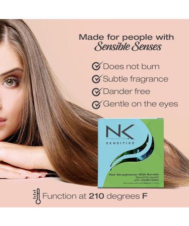 NK Professional Care Keratin Hair Straightening Treatment - Vegan & Formaldehyde Free - 450ml for Sensitive Scalps - International Shipping Available - Buy Online on GoSupps.com