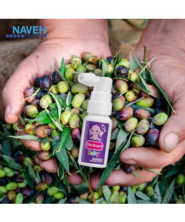 NAVEH PHARMA Otic Guard Baby - Herbal-Oil Blend Spray for Ear Infections & Pain in Babies - Ear Wax Removal & Softener for Clogged Ears - Swimmer's Ear Relief (0.5 Fl Oz) - Buy Online on GoSupps.com