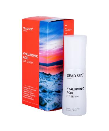 Dead Sea+ by AVANI Hyaluronic Acid Eye Serum | Reduce Wrinkles and Fine Lines Around Eyes | Essential Dead Sea Minerals & Natural Ingredients | Improves Skin's Elasticity -1.3 fl. oz