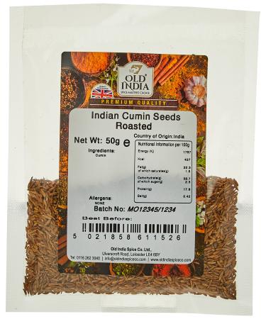 Old India Indian Cumin Seeds Roasted 50g 50 g - Buy Online on GoSupps.com