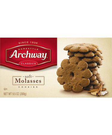 Archway Classic Soft Molasses Cookies 9.5 oz - Old-Fashioned Recipe - Buy Online on GoSupps.com