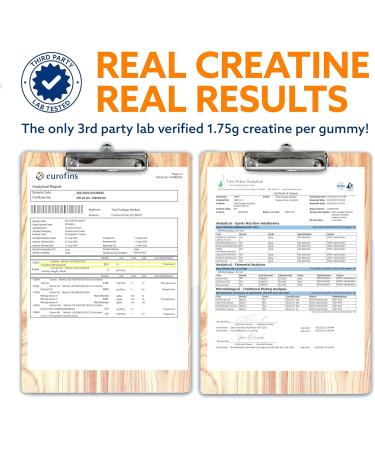 Creatine Monohydrate Gummies 6200mg Creatine plus Taurine BCAA D3 K2 and B Vitamins Best Creatine for Women and Men Pre Workout Gummies Increase Strength Build Muscle Vegan -120 pieces Berry - Buy Online on GoSupps.com