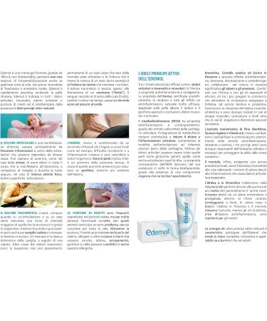 Edemol Gel Cream Joint Pain Traumatic Hematomas Insect Tips Polaris Pharmaceutical 100 ml. - Buy Online on GoSupps.com