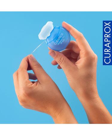 Curaprox Dental Tape DF 820 PTFE - Tear-Resistant Coated Tape for Narrow Gaps 35m Pack | International Shipping - Buy Online on GoSupps.com