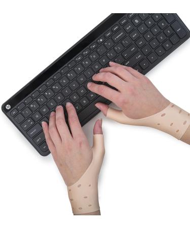 Breathable Gel Wrist Support Braces with Thumb Stabilizer for Pain Relief | Comfortable Carpal Tunnel Arthritis & Rheumatism Solution | Fits Right & Left Hand - Buy Online on GoSupps.com