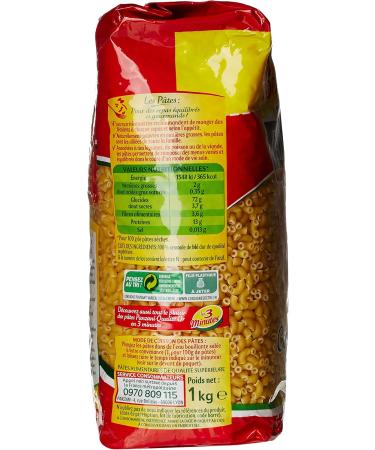  PANZANI Panzani Pasta Shells Maxi Format 1 kg - Buy Online on GoSupps.com