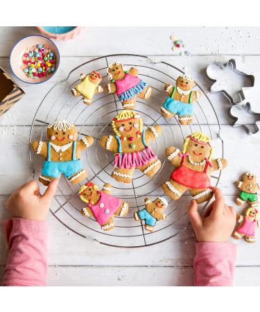 Craft & Crumb Dolly Biscuit Baking & Decorating Kit - Gingerbread Men and Women Summer Activity for Kids 3 & Up - Buy Online on GoSupps.com