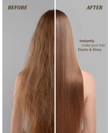 HALE&DALE Deep Conditioning Hair Mask Ampoule - Vegan Hair Treatment for Dry Damaged Hair & Scalp 10.1 oz Deep Hydrating & Nourishing Salon Conditioner - Buy Online on GoSupps.com