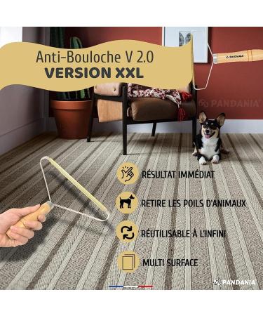 2024 XXL Reusable Manual Razor & Lint Remover - Perfect for Carpets Sofas & Cars - Effectively Removes Pet Hair Dust & Debris - 24cm Size - Buy Online on GoSupps.com