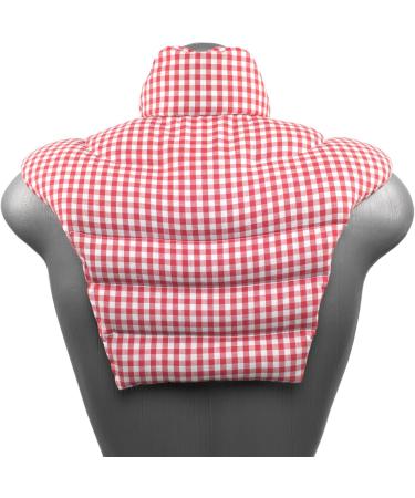 Neck Horns HWS - 2-in-1 Cherry Stone Heat & Cold Pillow for Neck Shoulders & Back Relief - Red & White Cherry Kernels - Buy Online on GoSupps.com