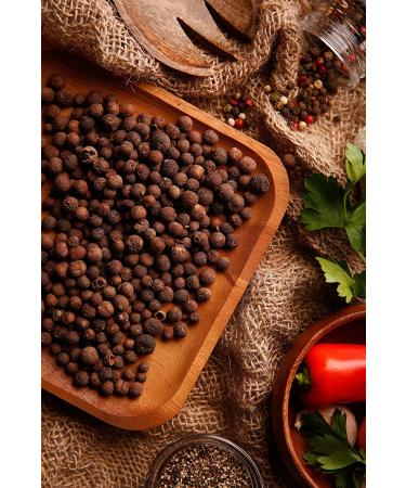 Gourmanity Allspice 1lb - Handpicked Whole Allspice Berries for Grinding | Jamaican Pimento, Bulk & Non-GMO - Kosher & Non-Irradiated - Buy Online on GoSupps.com