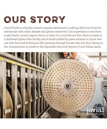 Jovial Gluten-Free Whole Grain Brown Rice Manicotti Pasta - Non-GMO, Lower Carb, Kosher, Organic - 7 oz (3 Pack) - Made in Italy - Buy Online on GoSupps.com