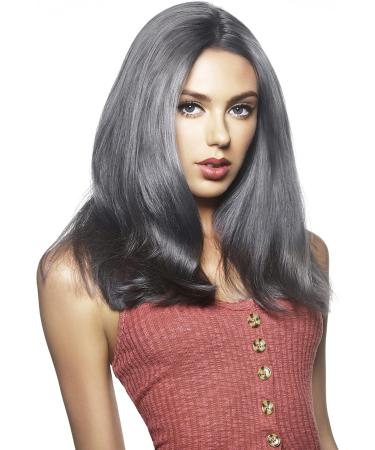 Knight & Wilson Metallic Graphite Grey Hair Dye - Shea Butter & Argan Oil Infused, 100% Grey Coverage, Ultra Glossy Hair - 1 Count - Buy Online on GoSupps.com