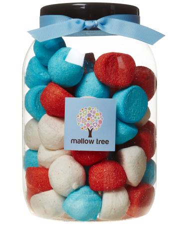 Mallow Tree Strawberry Forest Berries Vanilla Flavoured Marshmallow Balls in a Gift Jar 600 g