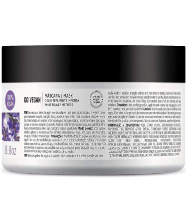 Inoar PROFESSIONAL Go Vegan Anti-Frizz Hair Mask - 8.8 fl oz/250 g - Buy Online on GoSupps.com