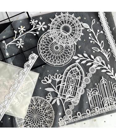 30 PCS Vintage Lace Scrapbooking Paper for Bullet Journals & Art Crafts - Buy Online on GoSupps.com