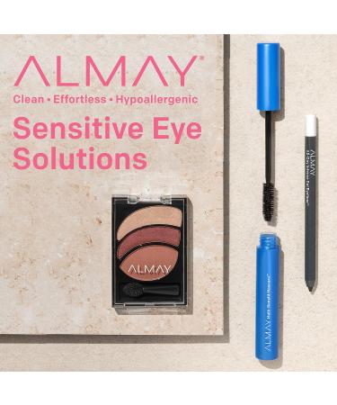 Almay Multi-Benefit Mascara and Eyeliner Duo Value Pack - Black | One Coat Formula - Buy Online on GoSupps.com