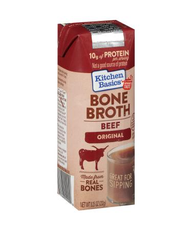 Kitchen Basics Original Beef Bone Broth, 8.25 Fl Oz (Pack of 12)